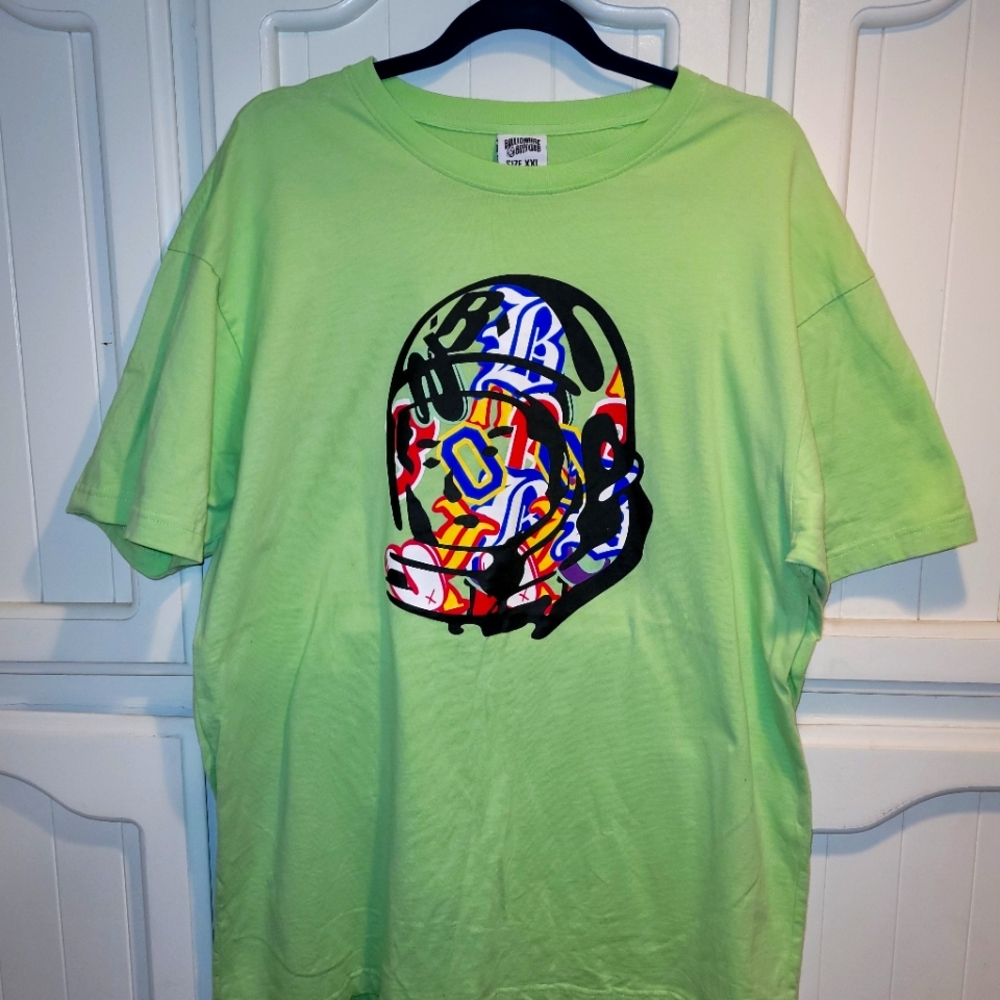 Billionaire Boys Club Light Green Astronaut T-shirt XXL